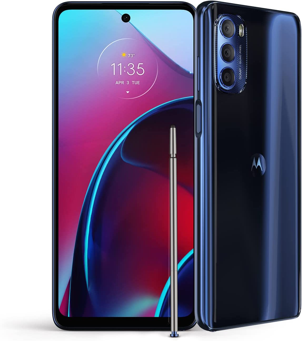 Moto G Stylus | 2022 | 2-Day battery | Unlocked| Made for US by Motorola | 6/128GB | 50MP Camera | Twilight Blue - Image 9